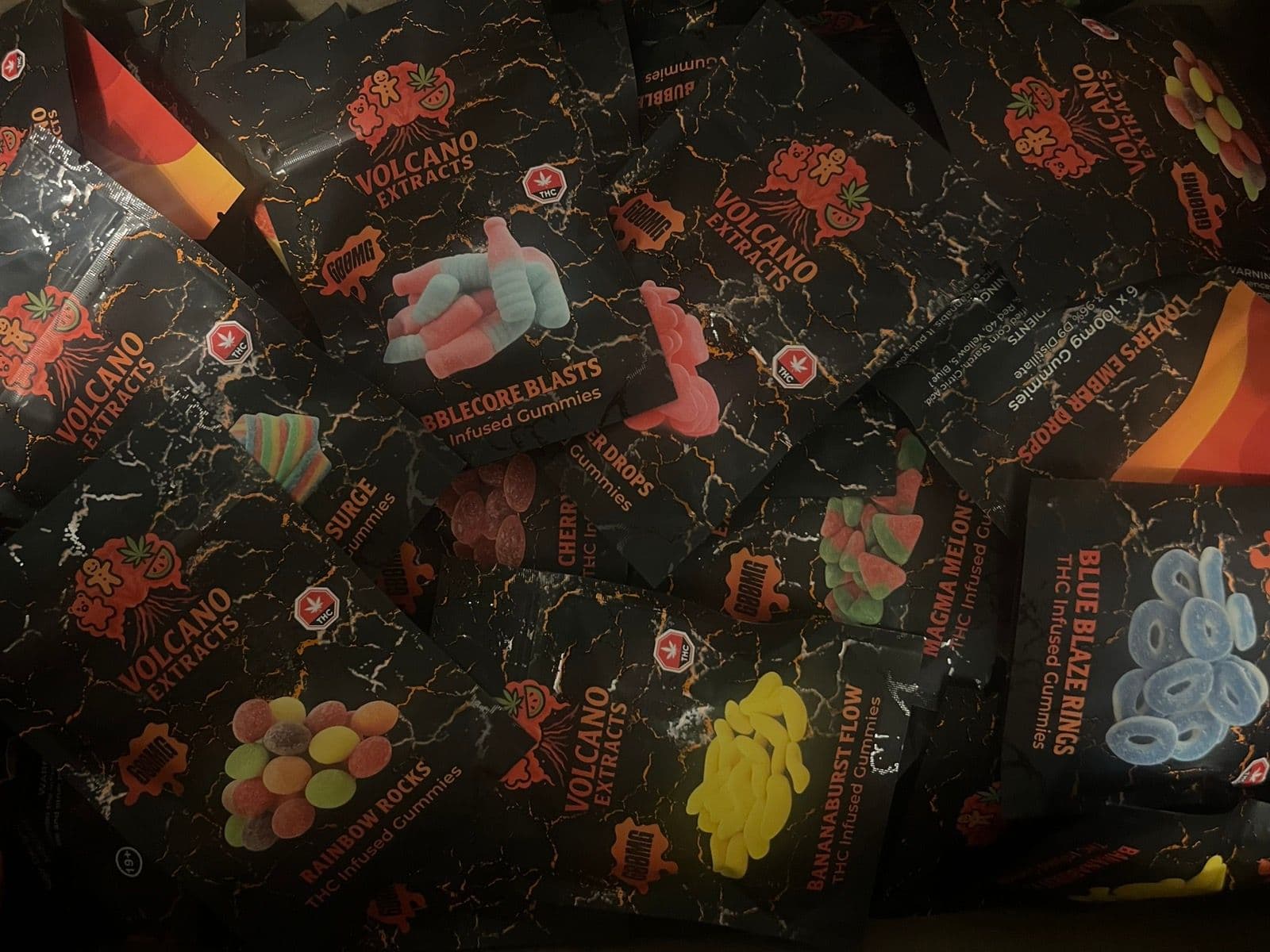 Volcano Extracts 600mg Edibles